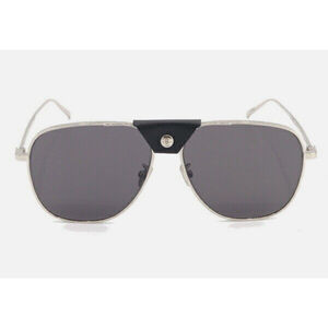 Berluti BL40030U Sunglasses Silver Clear Black, 59°13, 150 Eyewear